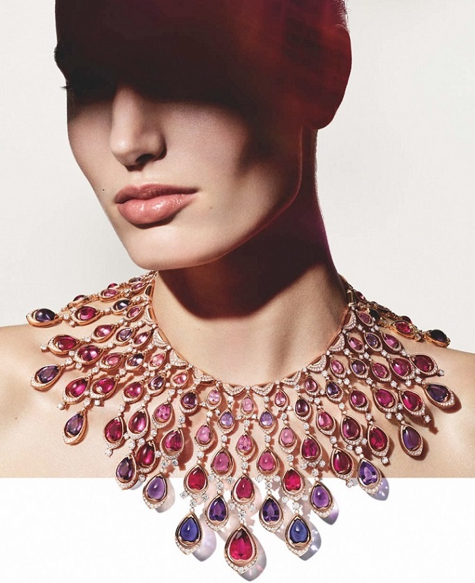 The Celestial Mosaic necklace by Bvlgari